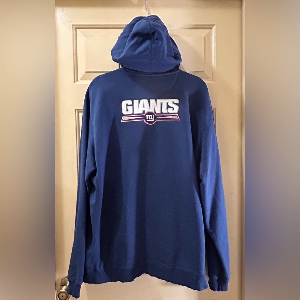 NFL Pro Line Blue Zip-Up Hoodie - Picture 1 of 10